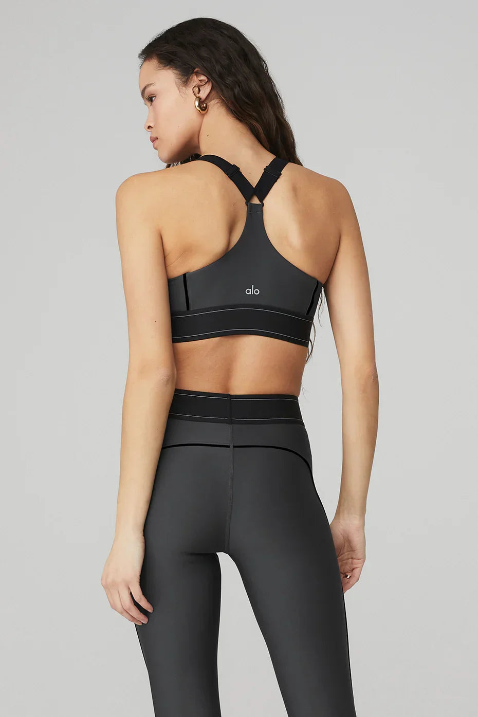 Airlift High-Waist Suit Up Legging - Anthracite/Black
