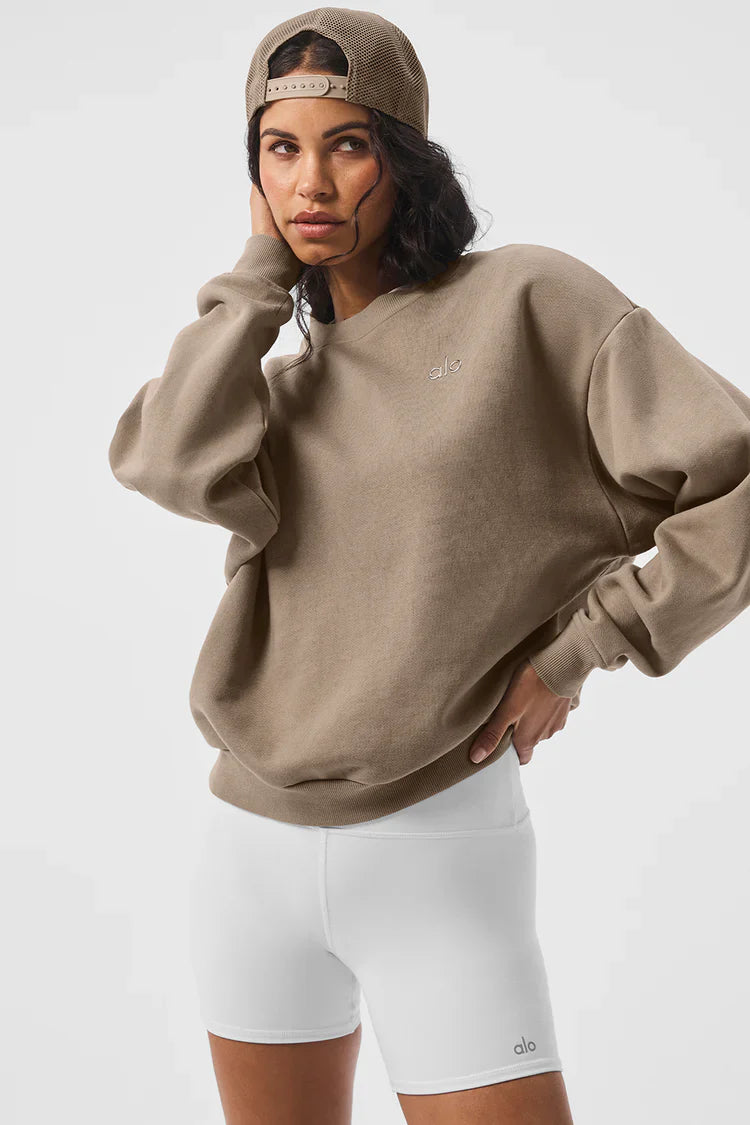 Accolade Crew Neck Pullover Beige
