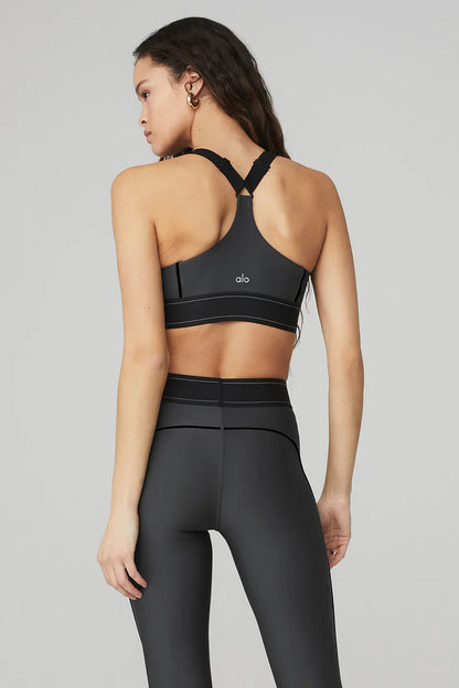 Airlift High-Waist Suit Up Legging - Anthracite/Black