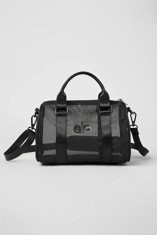 Mini Sheer Duffle - Black