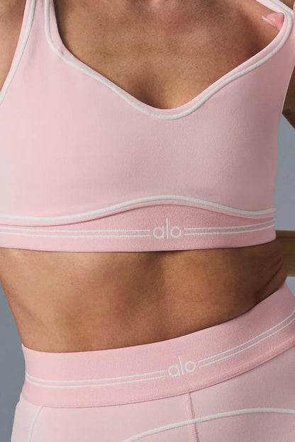 Airbrush High-Waist Heart Throb Legging - Ballet Pink