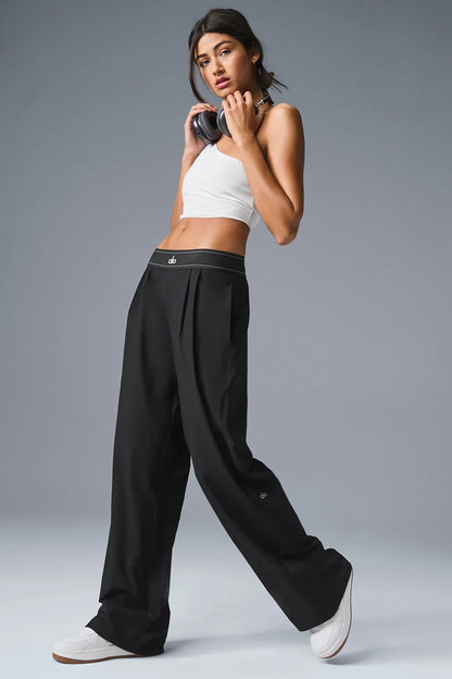 Suit Up Trouser - Black