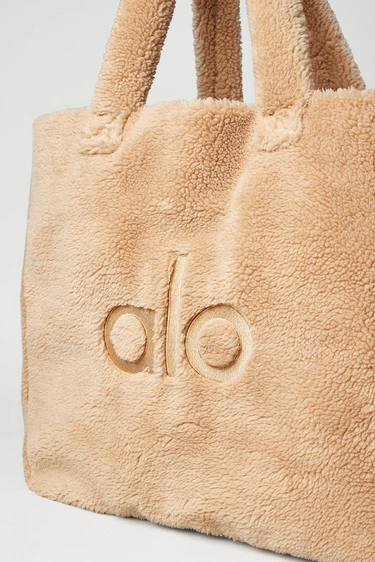 Foxy Sherpa Tote Camel