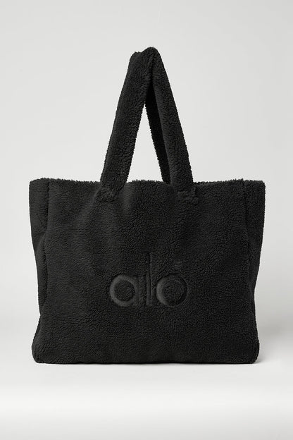 Foxy Sherpa Tote Black