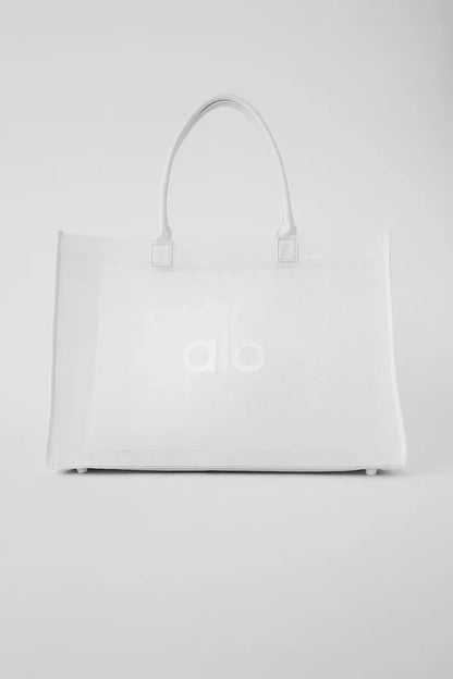 Sheer Tote Bag White