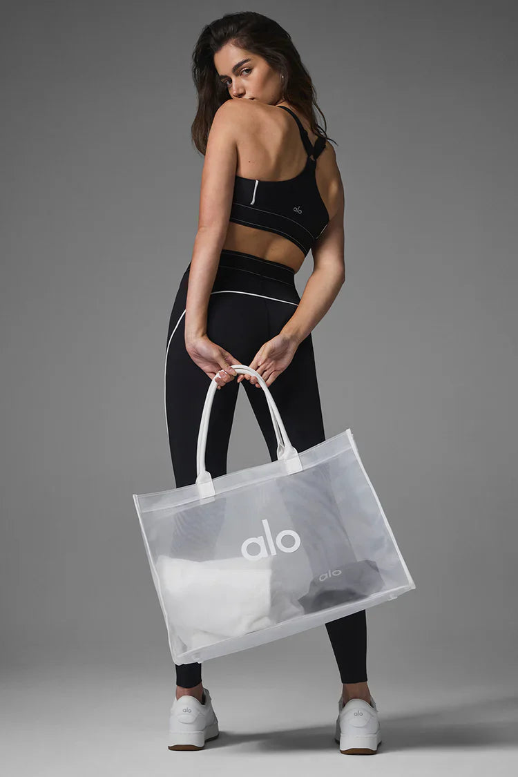 Sheer Tote Bag White