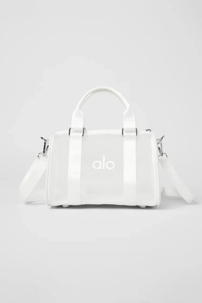 Mini Sheer Duffle - White