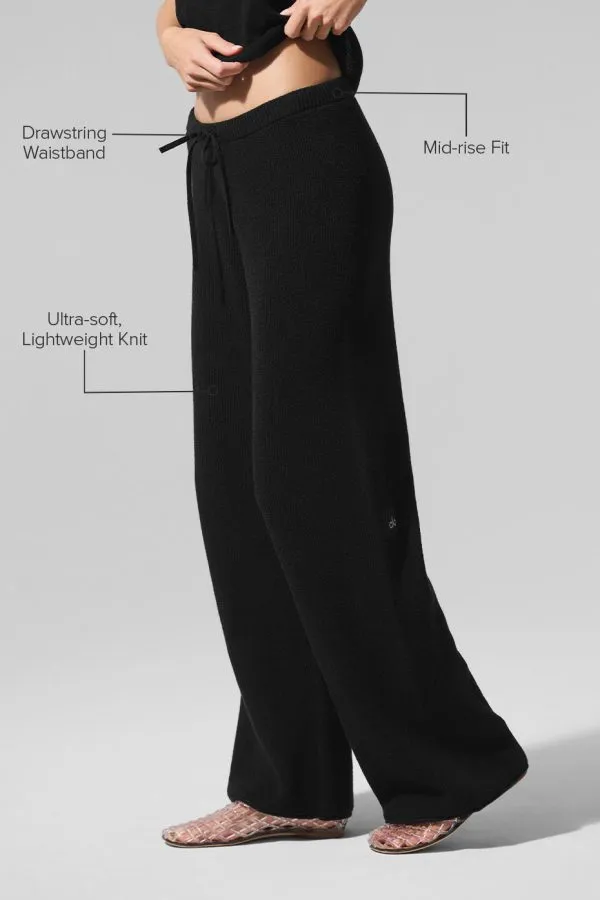 Supernatural Strickhose - Schwarz