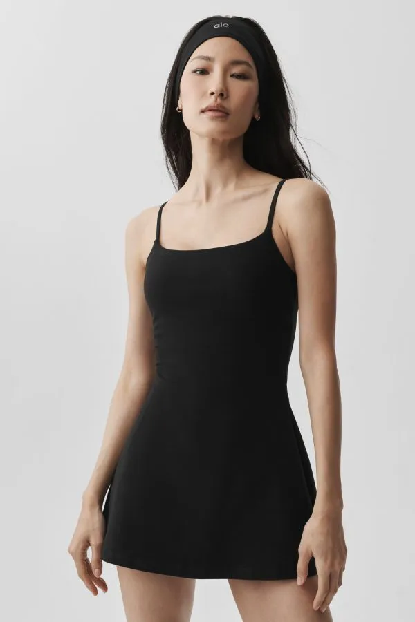 Ultrasoft Encore Tennis Dress - Black